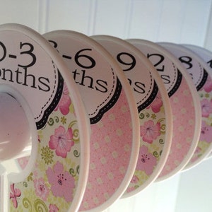 Baby Closet Dividers Size Dividers Size Organizers Label Sizes image 5