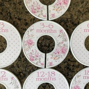 Baby Closet Dividers Organizers Clothes Dividers Size Organizers Baby Clothes Organizers image 7