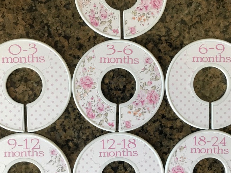 Baby Closet Dividers Organizers Clothes Dividers Size Organizers Baby Clothes Organizers image 2