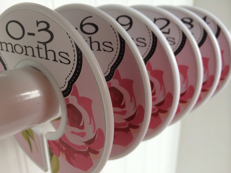 Baby Closet Dividers Girl Closet Organizers Clothes Dividers Etsy