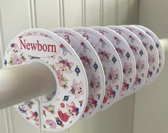 Baby Closet Dividers Size Organizers Clothes Size Dividers Clothes Organizers Fox