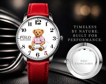 Reloj Polo Bear Vintage Rosa Signature
