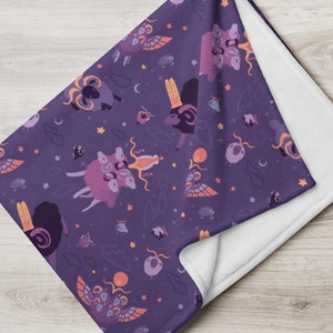Ram Netjeru Throw Blanket