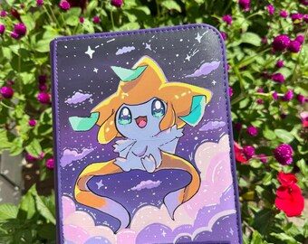 Custom Hand-painted TCG Jirachi Binder