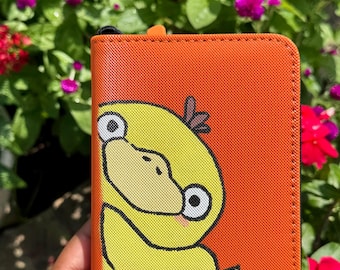 Custom Hand-painted TCG Psyduck Binder