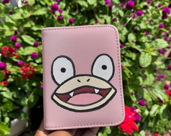 Custom Hand-painted TCG Slowpoke Binder