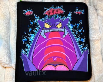 Custom Hand Painted 9 Pocket TCG Vault X Binder