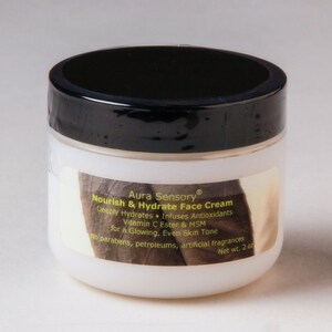 Nourish & Hydrate Face Cream | Rich Facial Moisture Cream With Vitamin C Ester and MSM
