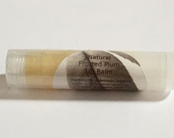 Organic Frosted Plum Lip Balm | Petroleum Free