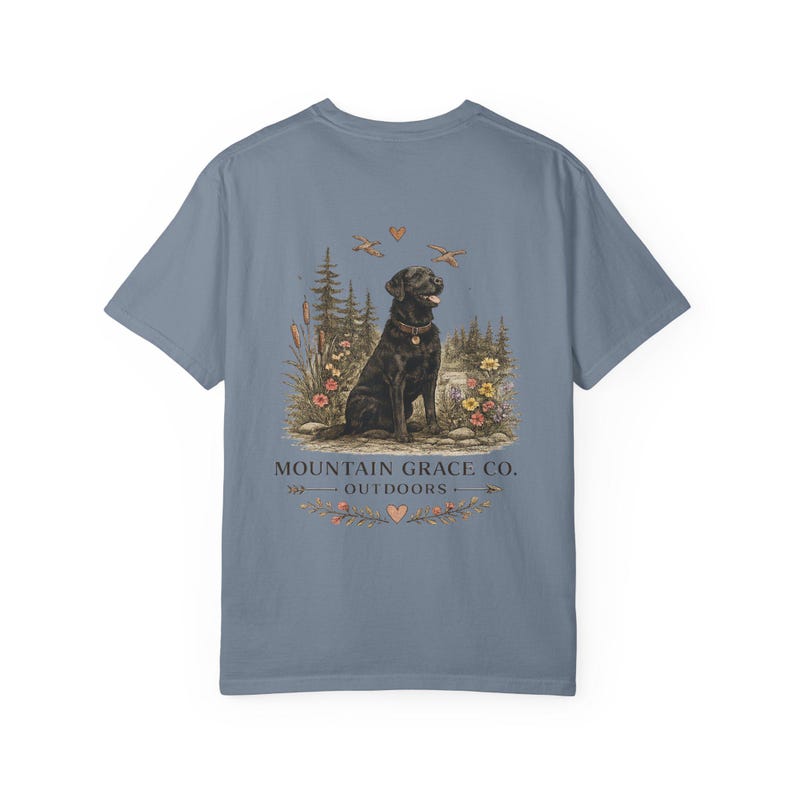Outdoors Design | Bird Dog Design| Womens Hunting | Confort Colors image 8