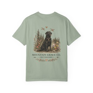 Outdoors Design | Bird Dog Design| Womens Hunting | Confort Colors image 6