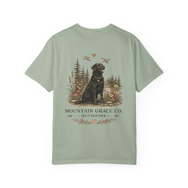 Outdoors Design | Bird Dog Design| Womens Hunting | Confort Colors image 6