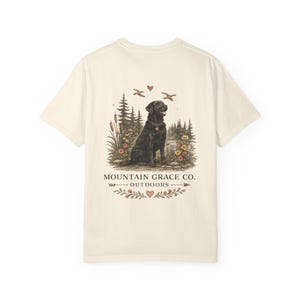 Outdoors Design | Bird Dog Design| Womens Hunting | Confort Colors image 3