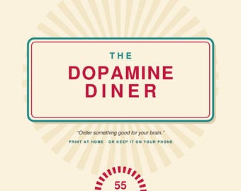 Dopamine Diner Menu: ADHD Self-Care Activities for Neurodivergent Brains (PDF)