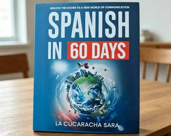 Español en 60 días / Cuaderno de ejercicios para aprender el idioma / Libro de español para principiantes / Guía práctica de 60 días / Gramática y vocabulario