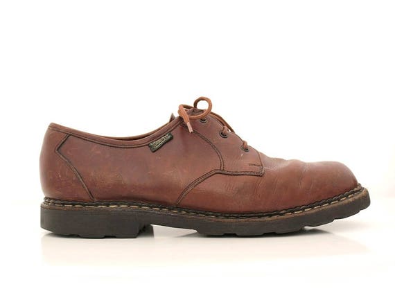Paraboot brown leather Oxfords shoes 12.5 euro46