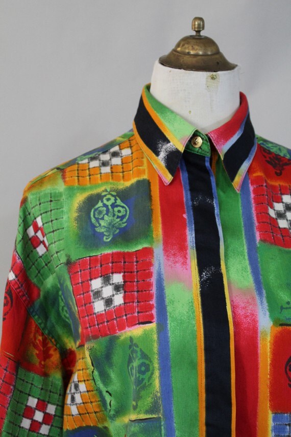 versace shirt 90s