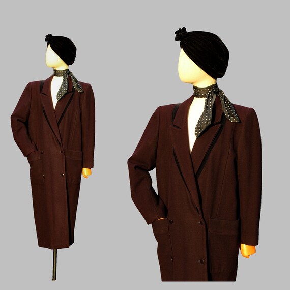 1980s Anastasia by François Viannay wool oversize