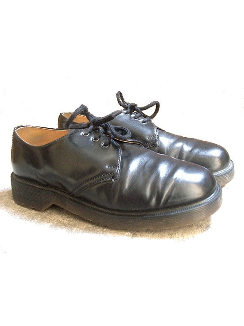 1990s authentic DOC MARTENS black low top oxford 90s english Doc Martens us5 euro36