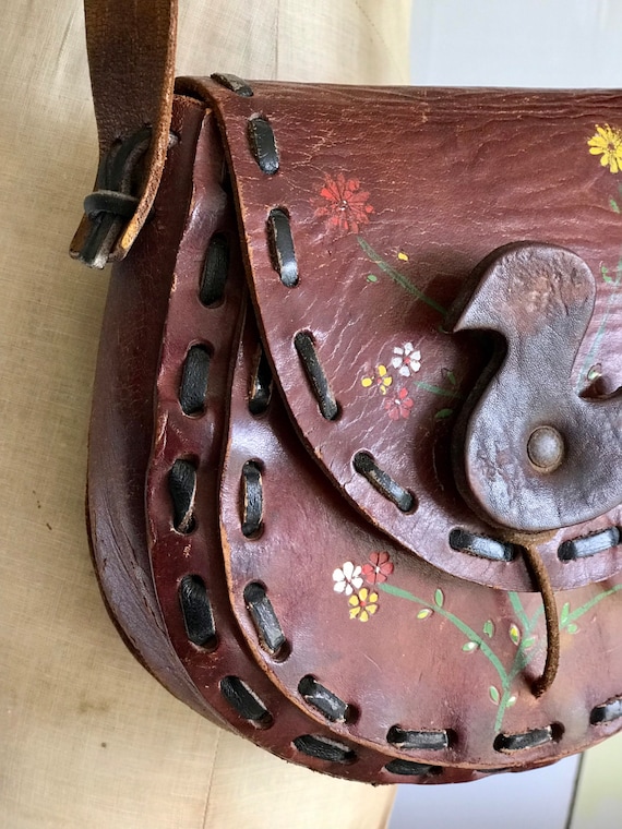 Rênes Romel Tressées Main – Cuir Brut Marron – Hippie – Fabriqué En Inde