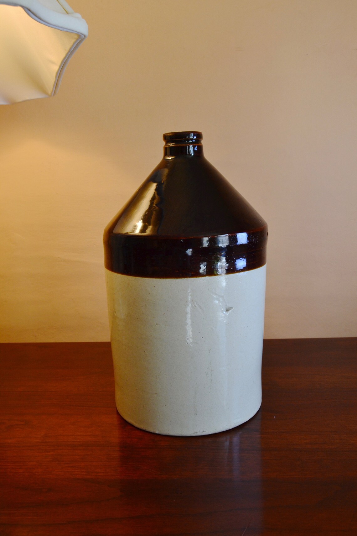 Set of 2 Antique Whiskey Jugs Antique Stoneware Pottery Etsy