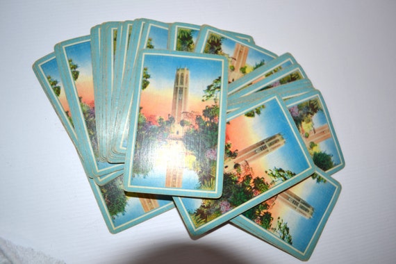 1930s Vintage Playing Cards. Complete Set in Original Box. Bok