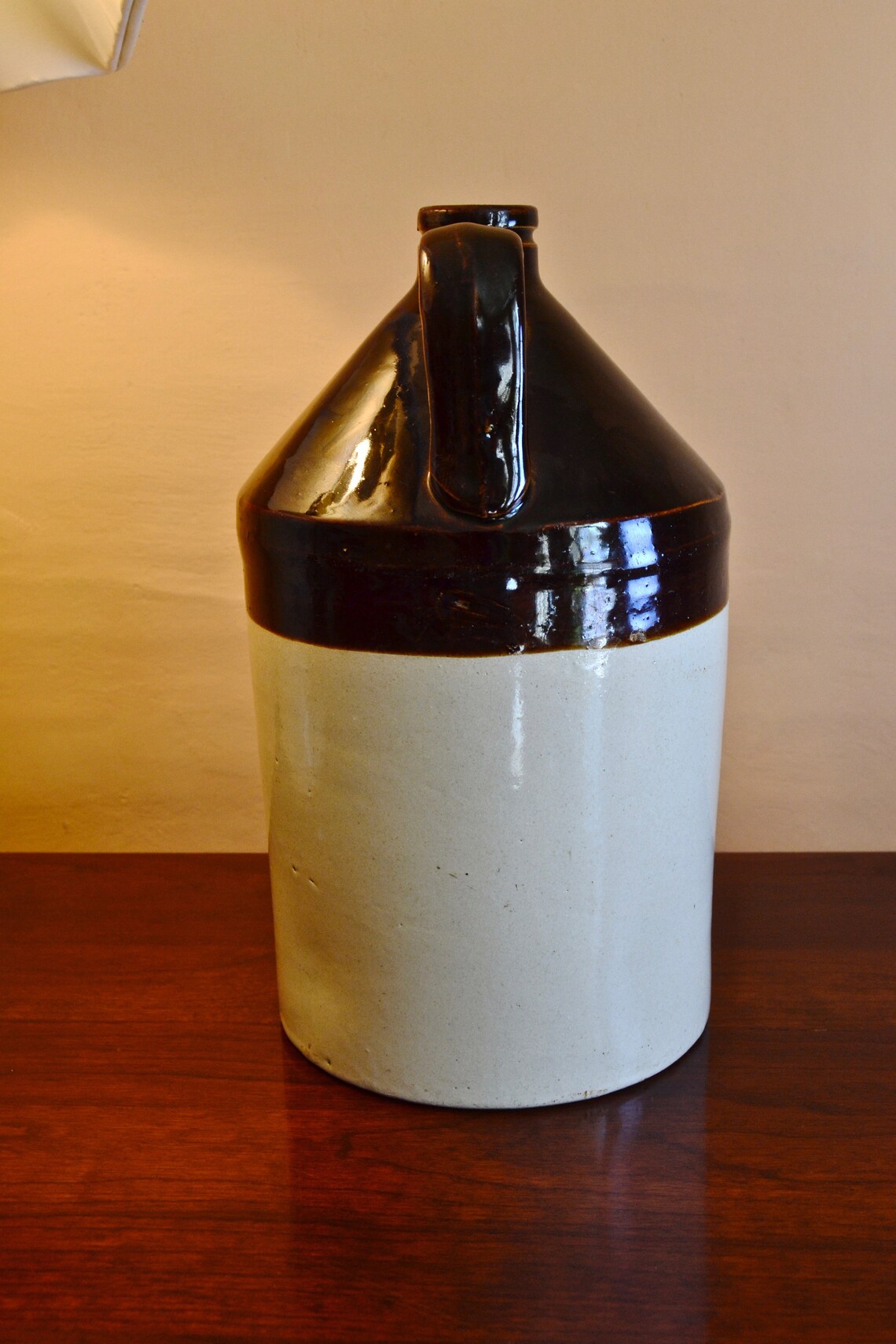 Set of 2 Antique Whiskey Jugs Antique Stoneware Pottery Etsy