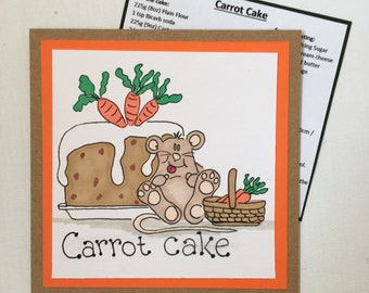 Carrot cake mouse for any occasion