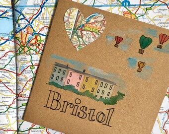 Bristol - places I love card for any occasion