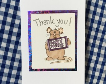 Thank you Mouse card