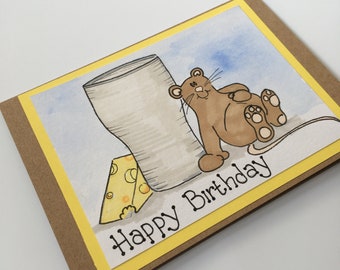 Mouse Birthday card