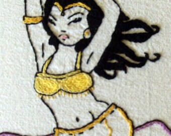 MAGIC CARPET - Hand Embroidery Pattern PDF