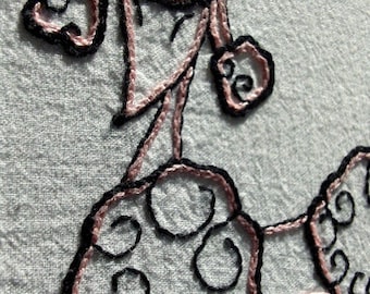 POODLE - Hand Embroidery Pattern PDF