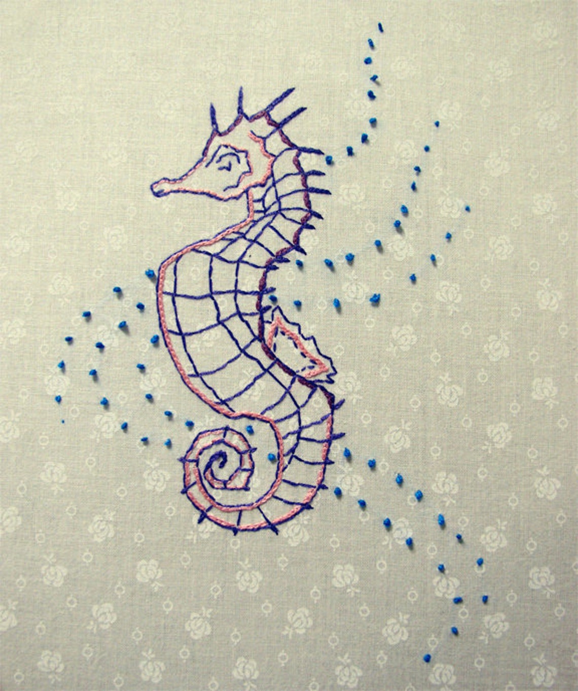 Art deco sea horse hand embroidery pdf sybju  etsy Art deco sea horse hand embroidery pdf sybju  etsy