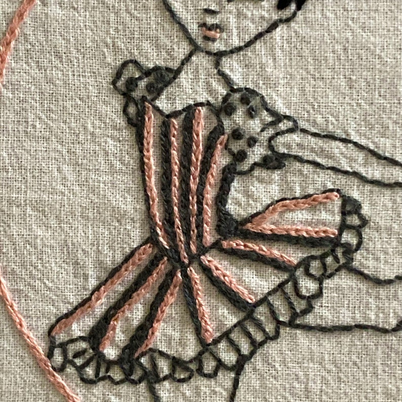 BALLET Hand Embroidery Pattern PDF image 2