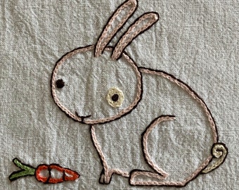 FUNNICUS BUNNICUS - Hand Embroidery Pattern