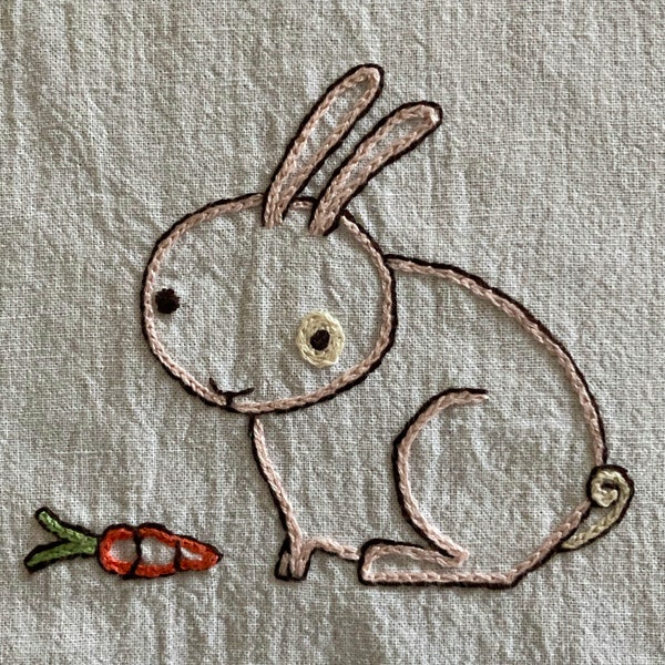 FUNNICUS BUNNICUS - Hand Embroidery Pattern