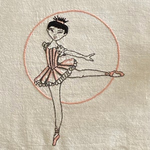 BALLET Hand Embroidery Pattern PDF image 3