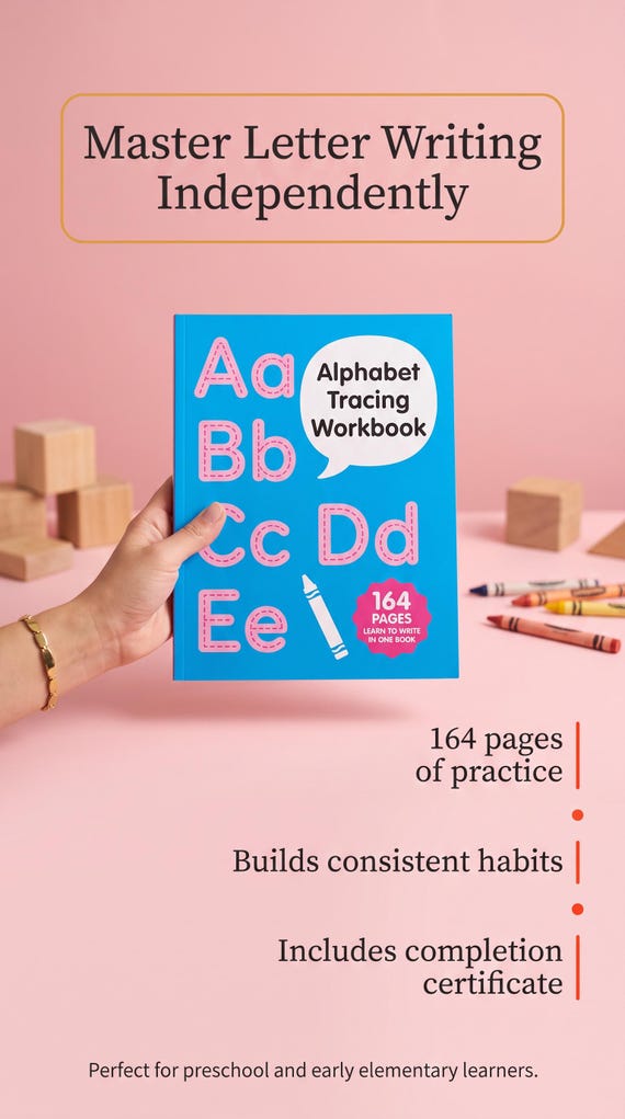Alphabet Tracing Book