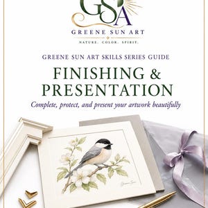 Guide till färdigställande och presentation | Färgpenna-färdighetsserien | Utskrivbar PDF-handledning | Digital nedladdning