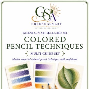 Colored Pencil Techniques | Skill Series Set | 4 PDF Guides | Digital Download