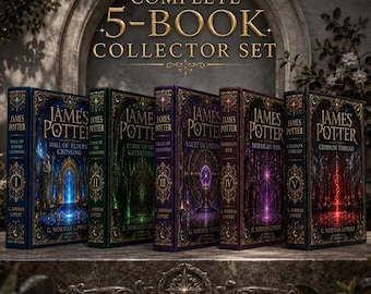 James Potter custom hardcover-collectie | Complete fantasyserie | Verzamelaarseditie | Boeken weergeven