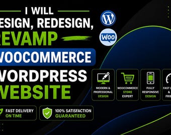 WordPress Website Development, Custom Website Design, Custom Website Template, Responsive Website, Web Design Service, Web Design Service