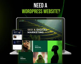 WordPress websiteontwikkeling, websiteontwerp op maat, websitetemplate op maat, responsieve website, webdesignservice, webdesignservice
