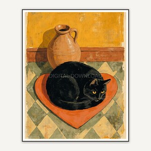 Halloween printable wall art design from the 120 print bundle shown framed