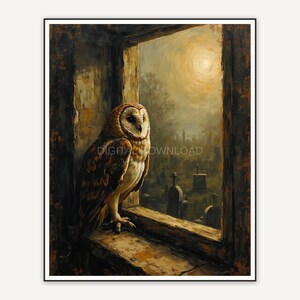 Halloween printable wall art design from the 120 print bundle shown framed