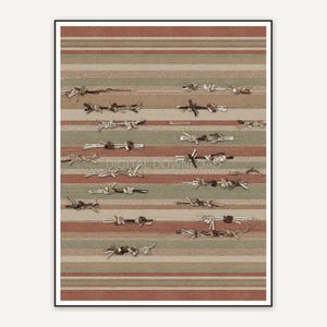 woven stripe pattern print
