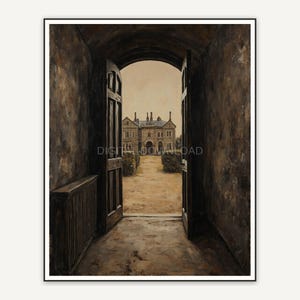 Halloween printable wall art design from the 118 print bundle shown framed