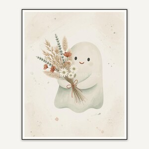 Halloween printable wall art design from the 120 print bundle shown framed