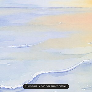 Close-up print detail of the coastal vintage prints artwork at 300 DPI